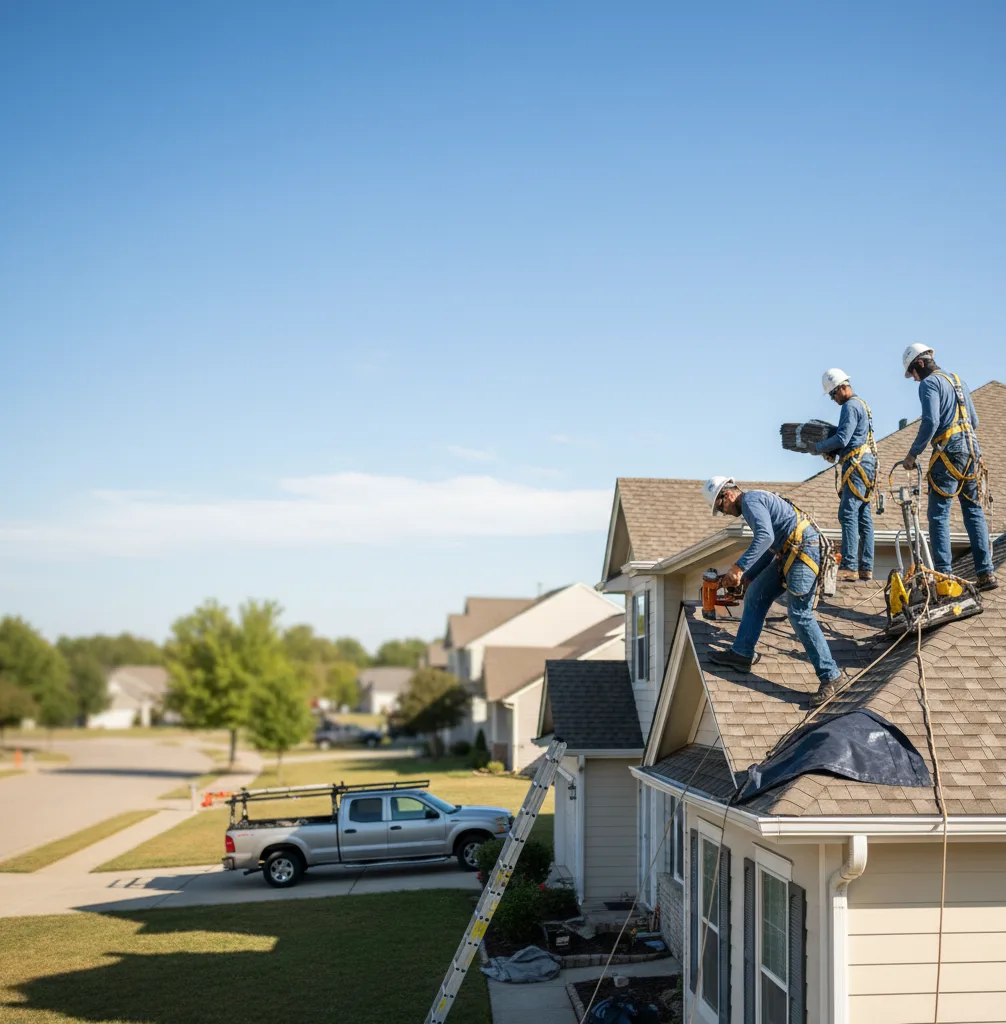 Roof Repair in Pisgah Forest